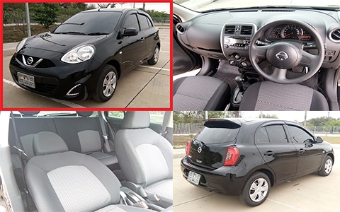 NISSAN MARCH BLACK