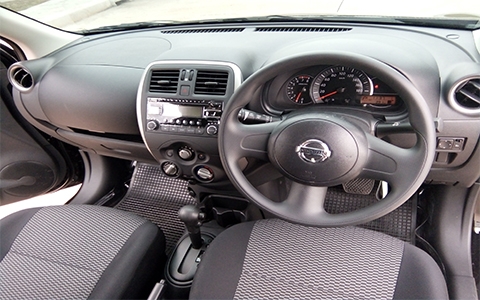 NISSAN MARCH BLACK