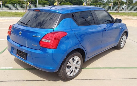A NEW SUZUKI SWIFT BLUE
