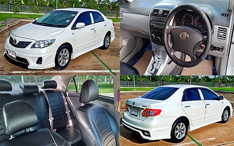 TOYOTA ALTIS WHITE